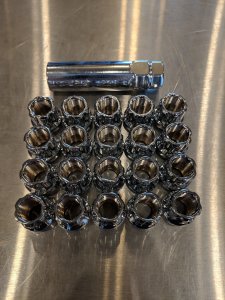 Lug Nut kit Open End 14x1.5 5 lug kit