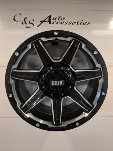 Grid Offroad GD06 20X10 8X180 -25 offset