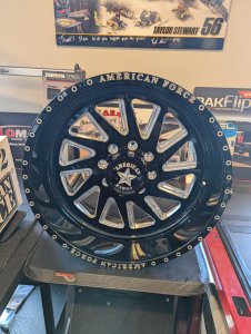 American Force AKA SS 22x10 8x170 -25
