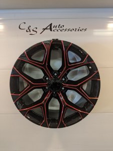 OE Creations 176 MR 22x9 6x139.7 +24
