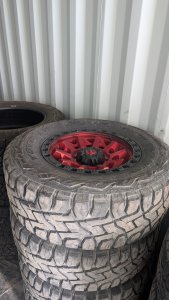 37" Toyo RT's on 20" Fuel Covert- 8x170